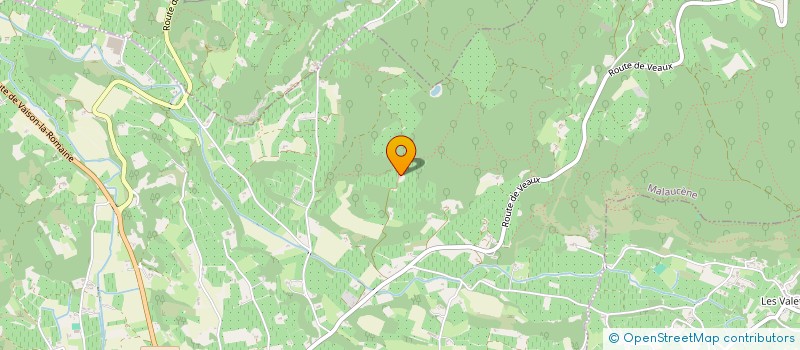 localisation de l'entreprise LA LISIERE  MALAUCENE