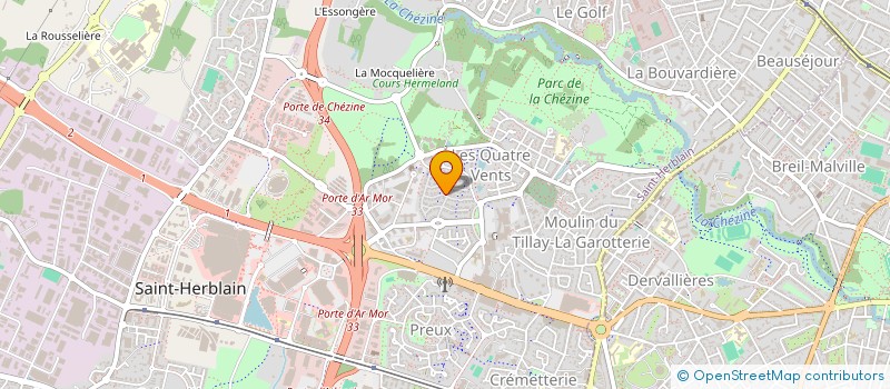 localisation de l'entreprise LA LISTE NOIRE à SAINT-HERBLAIN