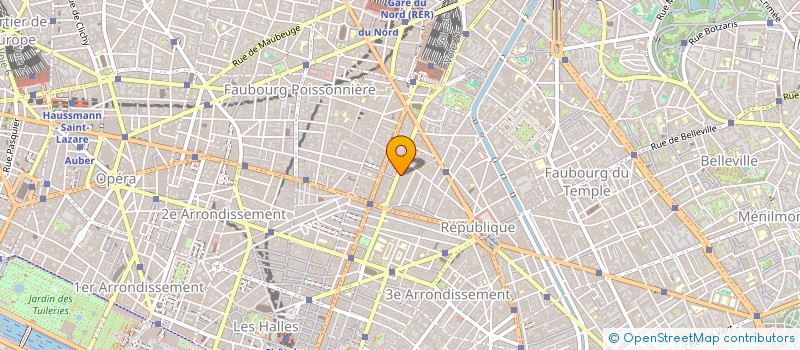 localisation de l'entreprise LA LITHO DE PARIS à PARIS