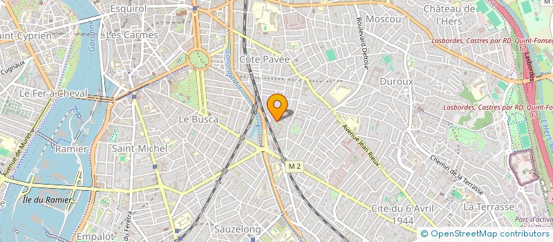 localisation de l'entreprise LA LLUNA à TOULOUSE