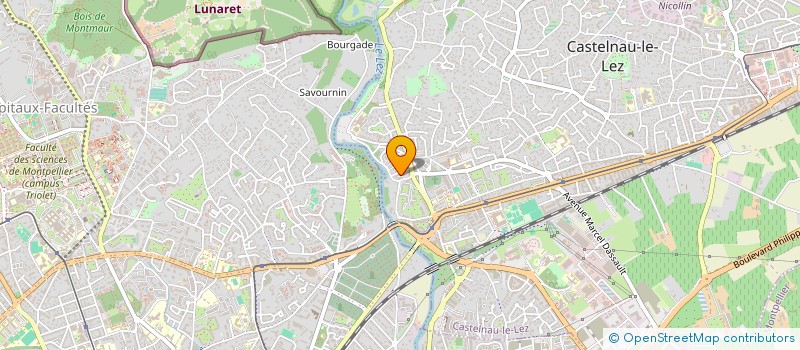 localisation de l'entreprise LA & LO PRODUCTIONS à MONTPELLIER