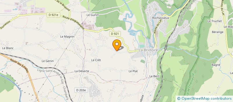 localisation de l'entreprise LA LOCANDA  SAINT-BERON