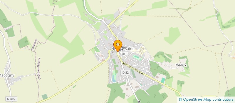 localisation de l'entreprise LA LOCATION SEREINE à NEUILLY-SAINT-FRONT