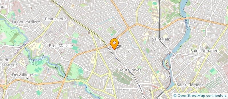 localisation de l'entreprise LA LOEUF à NANTES