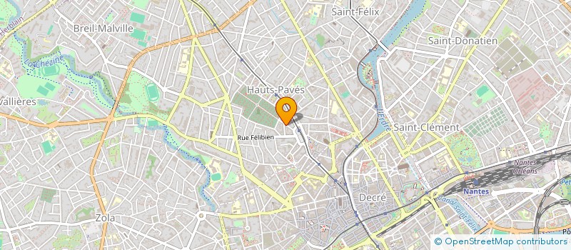 localisation de l'entreprise LA LOGE 1  NANTES