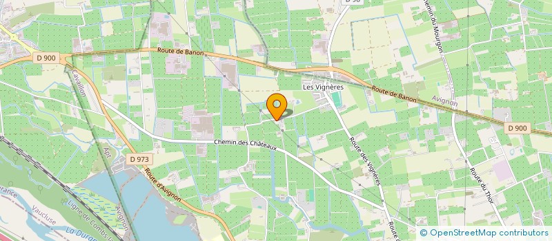 localisation de l'entreprise LA LOGE  CAVAILLON