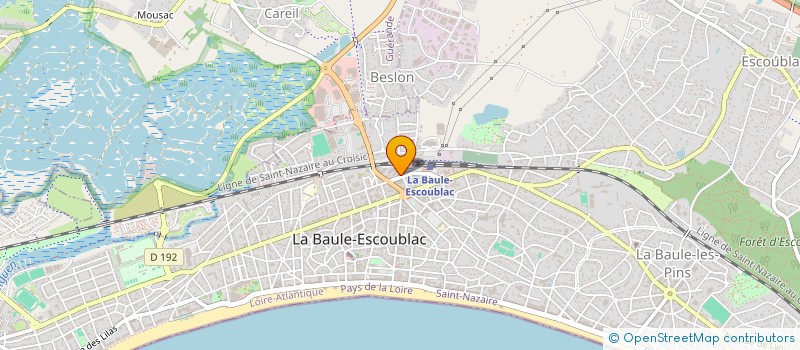 localisation de l'entreprise LA LOGE à LA BAULE-ESCOUBLAC