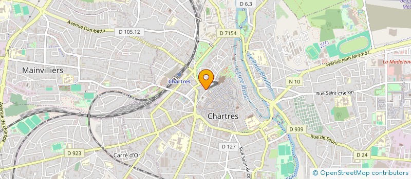 localisation de l'entreprise LA LOGE BY CAMILLE à CHARTRES