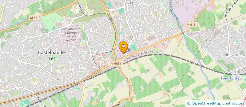 localisation de l'entreprise LA LOGE DE GALATEE à LE CRES