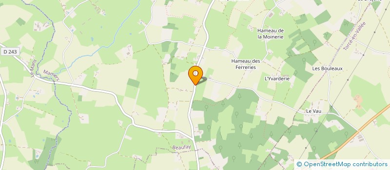 localisation de l'entreprise LA LOINIERE  SAINT-DENIS-DES-COUDRAIS