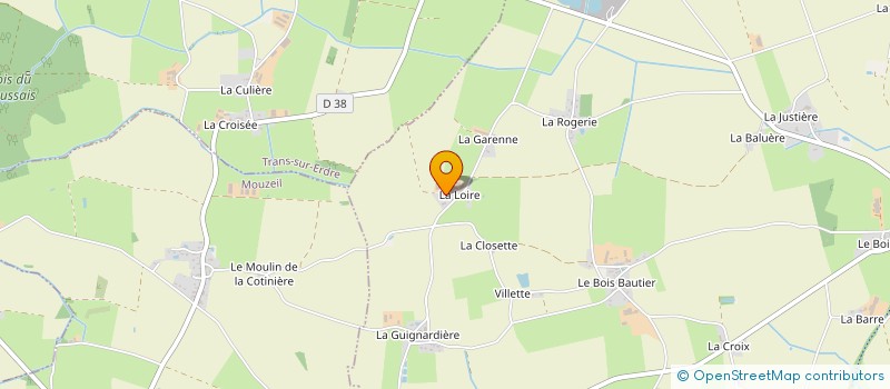 localisation de l'entreprise LA LOIRE à TEILLE