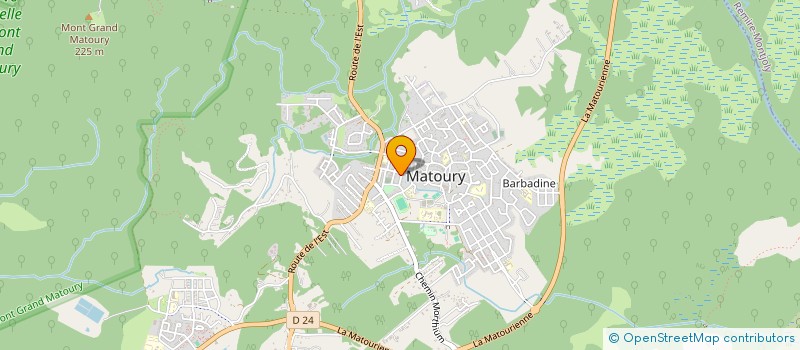 localisation de l'entreprise LA LOKA à MATOURY