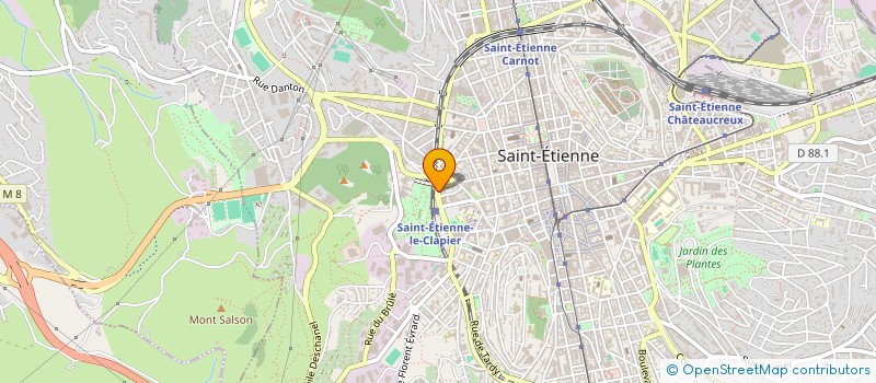 localisation de l'entreprise LA LOKO  SAINT-ETIENNE