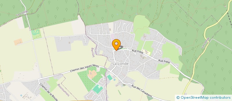 localisation de l'entreprise LA LONDAISE  LA LONDE