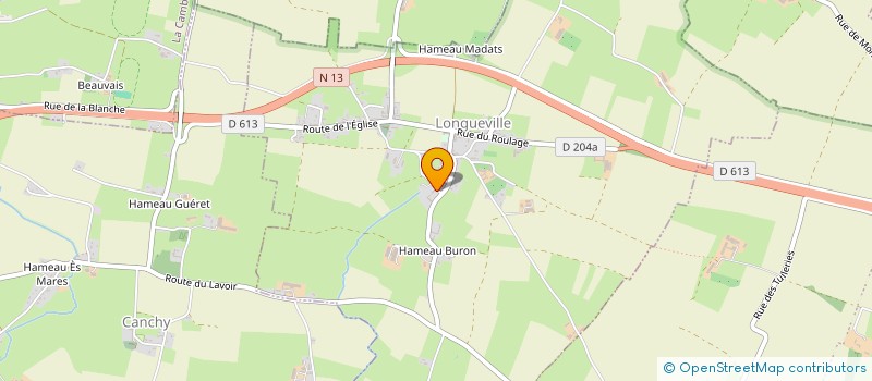 localisation de l'entreprise LA LONDE à CANCHY