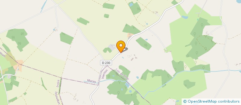 localisation de l'entreprise LA LONGERE  MARAY