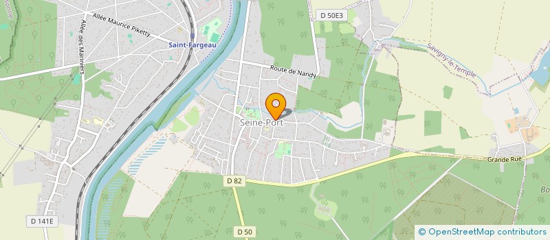 localisation de l'entreprise LA LONGERE DES POSSIBLES  SEINE-PORT