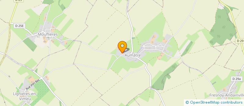 localisation de l'entreprise LA LONGUE RUE  AUMATRE