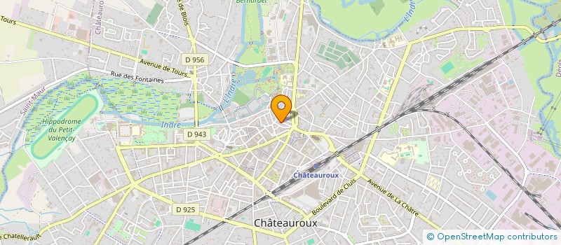 localisation de l'entreprise LA LONGUEROLLE. à CHATEAUROUX