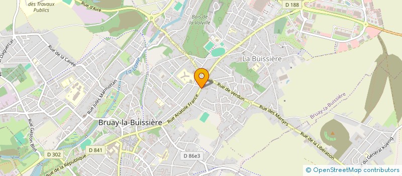 localisation de l'entreprise LA LOOSOISE à LILLE