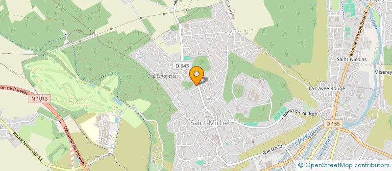 localisation de l'entreprise LA LORETTE  EVREUX