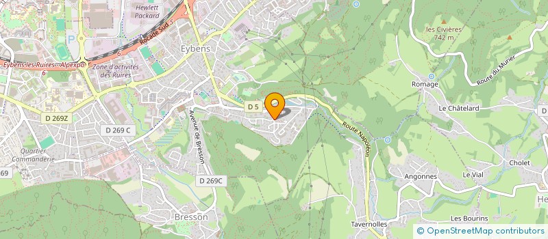 localisation de l'entreprise LA LORRAINE  EYBENS