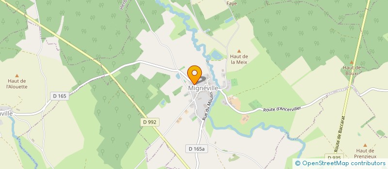 localisation de l'entreprise LA LORRAINE  CERGY