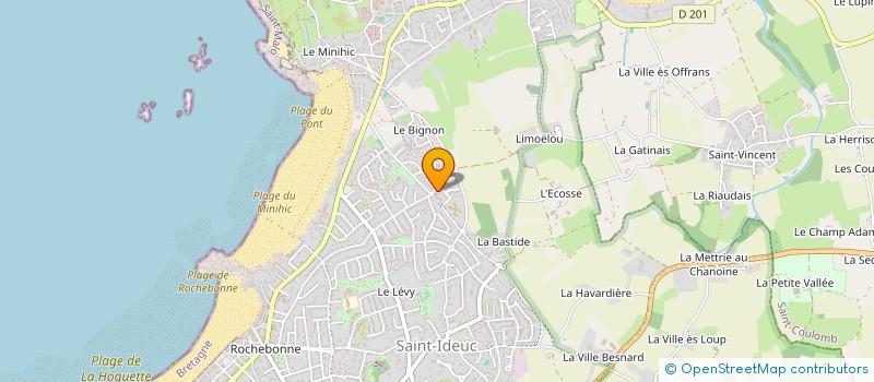 localisation de l'entreprise LA LORRAINE  SAINT-MALO