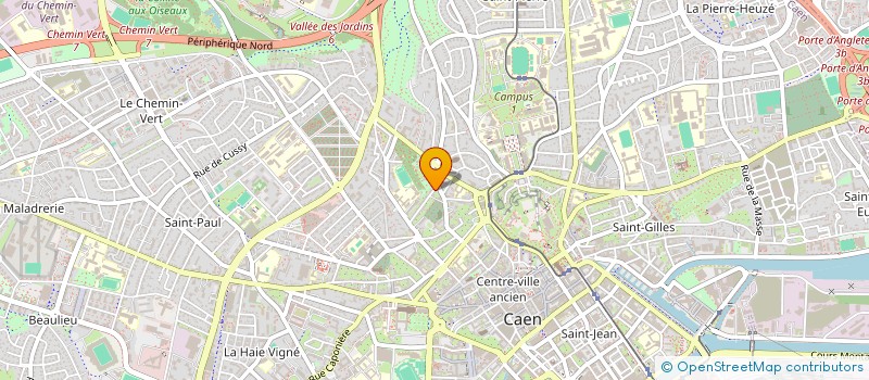 localisation de l'entreprise LA LORRAINE  CAEN