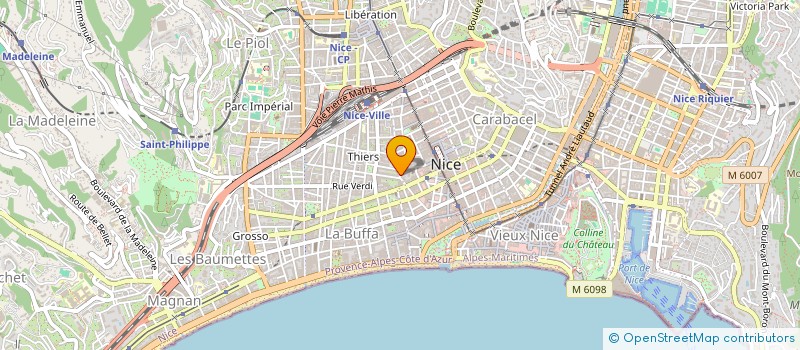 localisation de l'entreprise LA LORRAINE à NICE