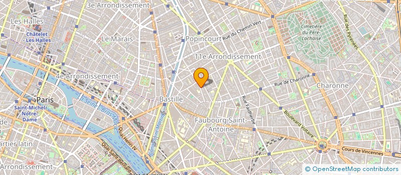 localisation de l'entreprise LA LOTTA  PARIS