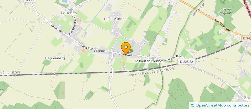 localisation de l'entreprise LA LOUCHOISE  LOUCHES