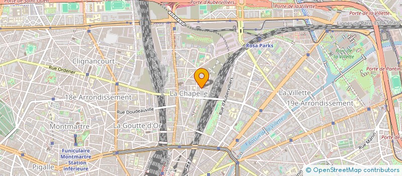 localisation de l'entreprise LA LOUISIANE  PARIS