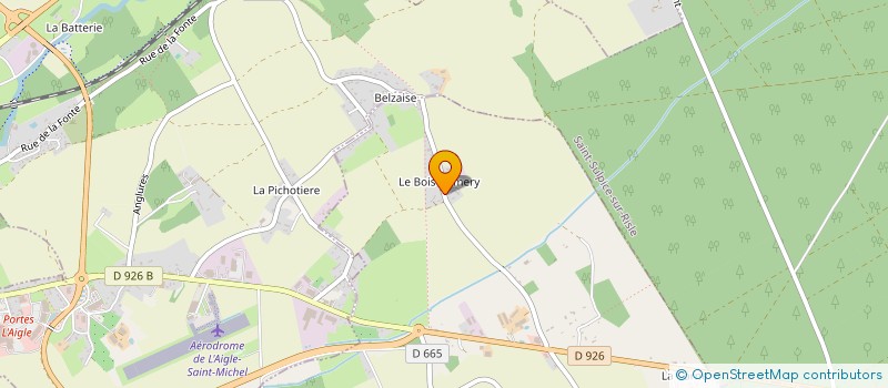 localisation de l'entreprise LA LOUISIERE à SAINT-MICHEL-TUBŒUF