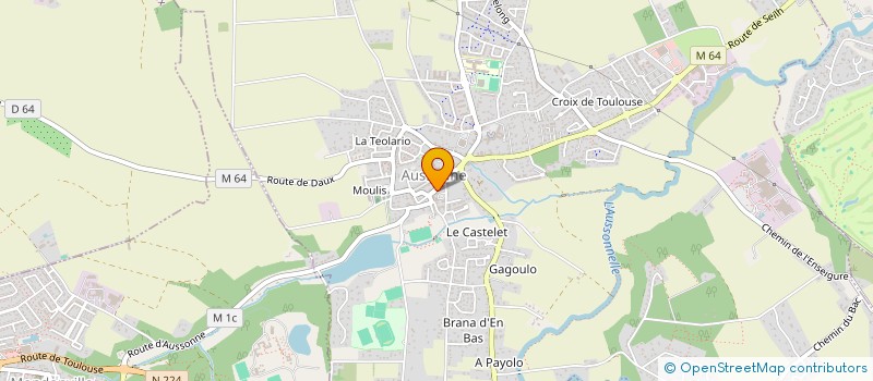 localisation de l'entreprise LA LOUKA à AUSSONNE