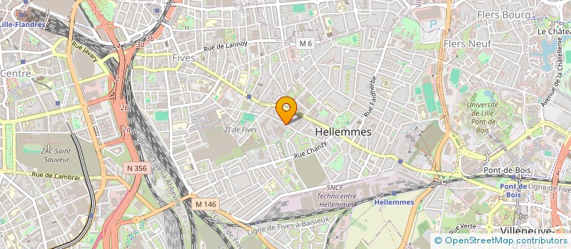 localisation de l'entreprise LA LOUPE FOLK  LILLE