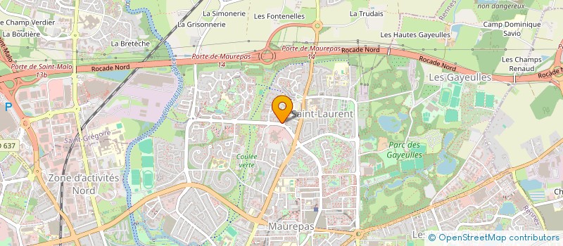 localisation de l'entreprise LA LOUPIOTE  RENNES