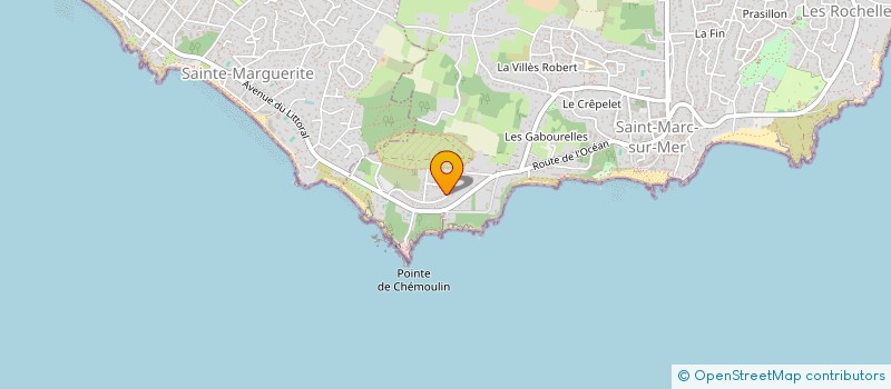 localisation de l'entreprise LA LOUPIOTE  SAINT-NAZAIRE