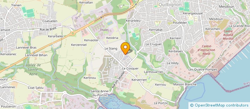 localisation de l'entreprise LA LOUPIOTE DU WEB à BREST