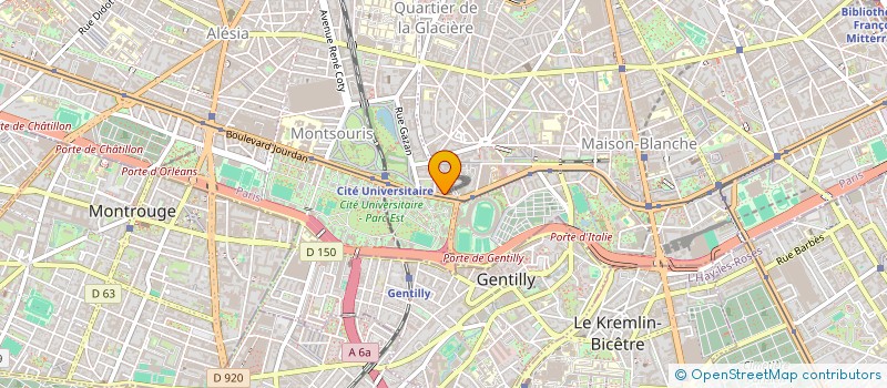 localisation de l'entreprise LA  LOUPTIERE  PARIS