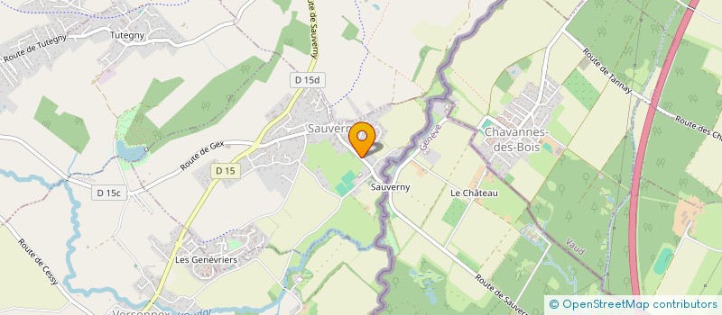 localisation de l'entreprise LA LOUSIANE 29  SAUVERNY