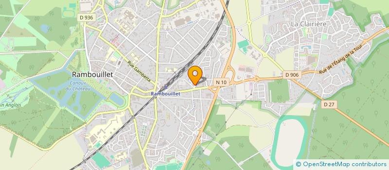 localisation de l'entreprise LA LOUVIERE à RAMBOUILLET