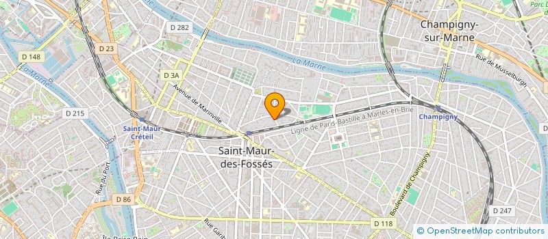 localisation de l'entreprise LA LOUVIERE à SAINT-MAUR-DES-FOSSES