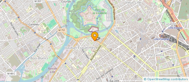 localisation de l'entreprise LA LUCARNE  LILLE