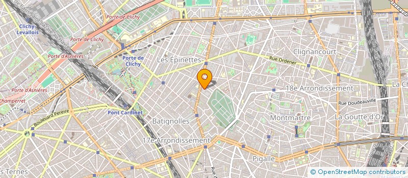 localisation de l'entreprise LA LUCARNE LR à PARIS