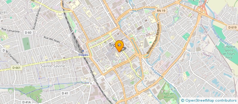 localisation de l'entreprise LA LUCHESE à TROYES