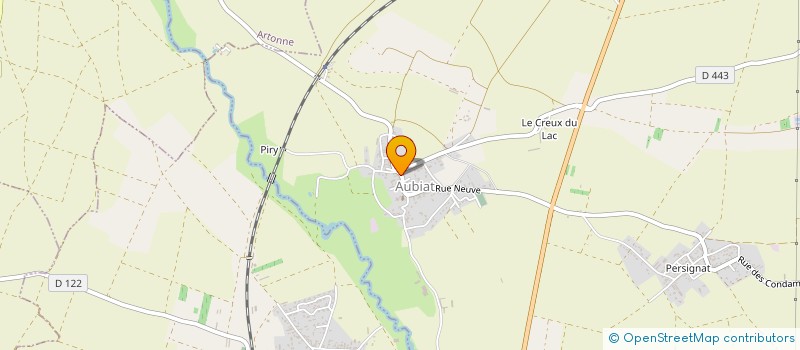 localisation de l'entreprise LA LUDOGTHEQUE  AUBIAT