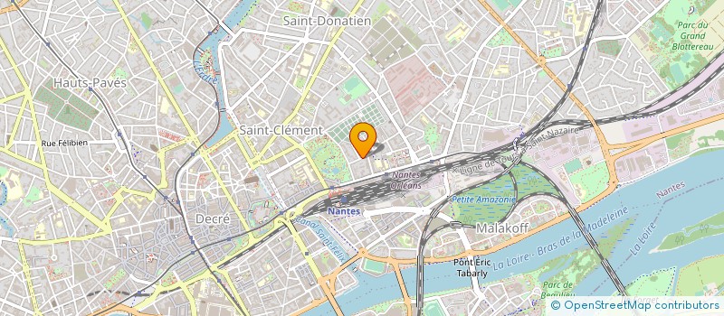 localisation de l'entreprise LA LUDOVNIE à NANTES