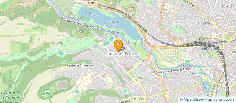 localisation de l'entreprise LA LUMIERE D'UN SOURIRE à DIJON