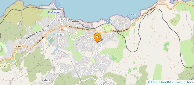 localisation de l'entreprise LA LUMIERE ETOILEE  BORDEAUX